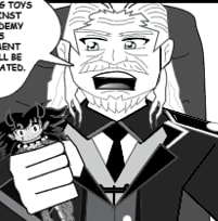 Episode-17: - Dragon King Chapter 14: Inside Job of Dragon King, a Originals fanfiction comic. Alex, Bauto, and Damian try to sneek inside the Headmaster's Office to save Yuusuke.