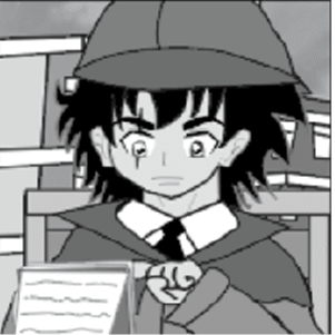 Episode-72: - Chapter 56.2: Sherlock Yuusuke Story: Robbery Case of Dragon King, a Originals fanfiction comic. This is a Bonus Chapter about a Private Eye Detective Version of Yuusuke that is Separated from the Main Series.