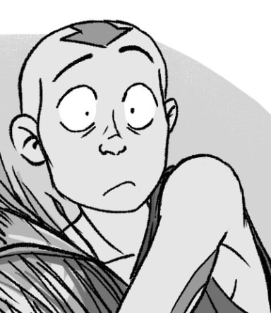 Episode-11: - Aang's  Flashbacks of Avatar! Element Swap AU, a Avatar The Last Airbender fanfiction comic. Old habits are not forgotten quickly :)