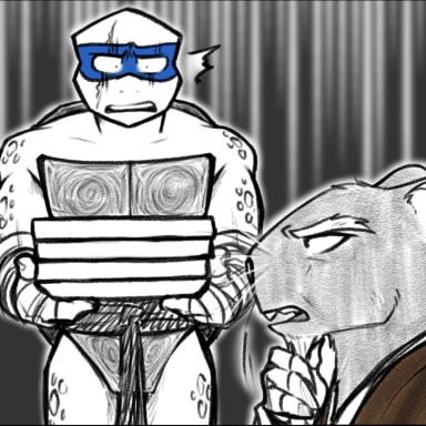 Episode-42: - Splinter’s Birthday: Episode 5 of Indie Teenage Mutant Ninja Turtles, a Teenage Mutant Ninja Turtles fanfiction comic. 