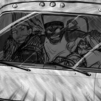 Episode-9: - The News Lady: Episode 2 of Indie Teenage Mutant Ninja Turtles, a Teenage Mutant Ninja Turtles fanfiction comic. 