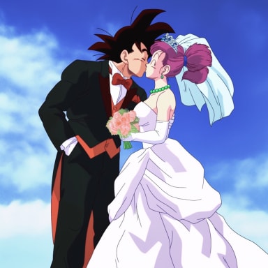 Episode-2: - Wedding day of Dragon ball z eternal: a new begining, a Dragon Ball Z fanfiction comic. Goku and chi chi 50th anniversary is a success every thing ended well and animes most notable couple had a great time surrounding there selfs by friends and family all the while being safe gaurded by whis and beerus