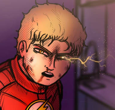 Episode-1: - Flash vs. Reverse Flash (part 1) of Flash vs. Reverse Flash, a Flash and DC fanfiction comic. 
