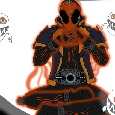 Episode-11: - world traveler chapter 1 cover. of World traveler, a Kamen Rider fanfiction comic. I couldn't come up with a better name for this first chapter.

kamen rider belongs to toei

king boom boo belongs to sega