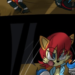 Episode-27: - Gotta go fast! of World traveler, a Kamen Rider fanfiction comic. And so the battle of speed starts.