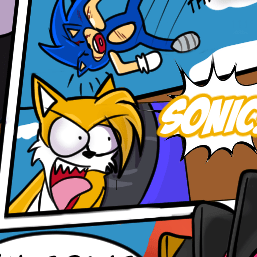Episode-6: - Ghostly rescue of World traveler, a Kamen Rider fanfiction comic. Sega's mascot goes YEET!

Sonic and tails both belong to Sega