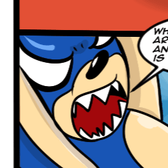 Episode-7: - Free fall of World traveler, a Kamen Rider fanfiction comic. Yeah you don't want Sega after you.