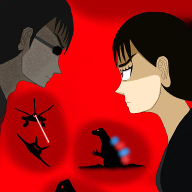 Episode-13: - The Fall of The King (Part 1) of Godzilla: Force of Nature, a Godzilla fanfiction comic. With G-Force in flames, Mister Matsuda takes Miki in an attempt to persuade her into helping his own selfish goals. All while Godzilla and the other monsters depart their home island for Hokkaido.