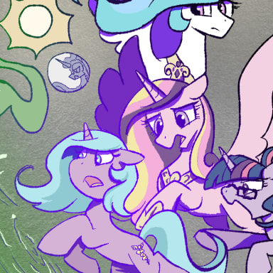 Episode-2: of Crystal War: Prelude, a My Little Pony fanfiction comic. 