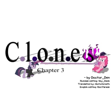 Episode-3: of C.l.o.n.e.s., a My Little Pony fanfiction comic. 
