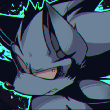 Episode-35: - Bad Blood of Halo on Fire, a Sonic the Hedgehog fanfiction comic. Nazo, after attempting to quell the hostile instigation and failing miserably, finally loses his temper and doesn't hesitate to put Shadow back in his place. 
Sonic, in a futile attempt to settle the dispute between the two, steps into the fight only to get a taste of Nazo's wrath for anyone who gets in his way.