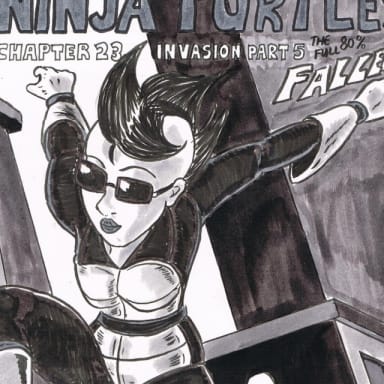 Episode-23: - Fallen of Teenage Mutant Ninja Turtles "The full eighty percent", a Teenage Mutant Ninja Turtles, Avatar The Last Airbender and Dragon Ball Z fanfiction comic. So Tsunami's premonition about her own death coming, came true, the Tanaka Triplets are down to two. And it's the second death in his team that Leonardo has to deal with.