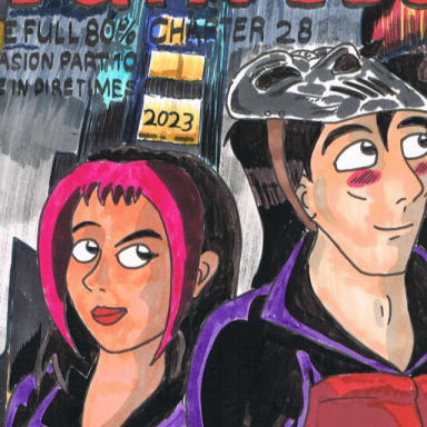 Episode-28: - Hope in dire times of Teenage Mutant Ninja Turtles "The full eighty percent", a Teenage Mutant Ninja Turtles, Avatar The Last Airbender and Dragon Ball Z fanfiction comic. Back in New York City, the Hamato clan sets up a base, using some new weaponsry. Meanwhile Casey finds out that he and Angel have shared history, a history he wasn't aware of.
