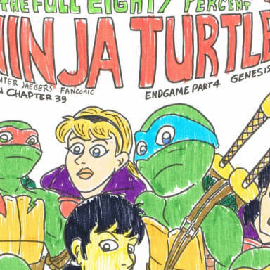 Episode-39: - Genesis of Teenage Mutant Ninja Turtles "The full eighty percent", a Teenage Mutant Ninja Turtles, Avatar The Last Airbender and Dragon Ball Z fanfiction comic. And so the final battle against the Kraang is reaching its conclusion. But why is Renet so gung-ho about the mutagen bomb exploding?