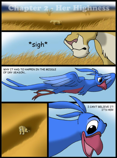 Episode-2: - 02 - Her Highness of The Lion King - Maisha's Story, a The Lion King fanfiction comic. 