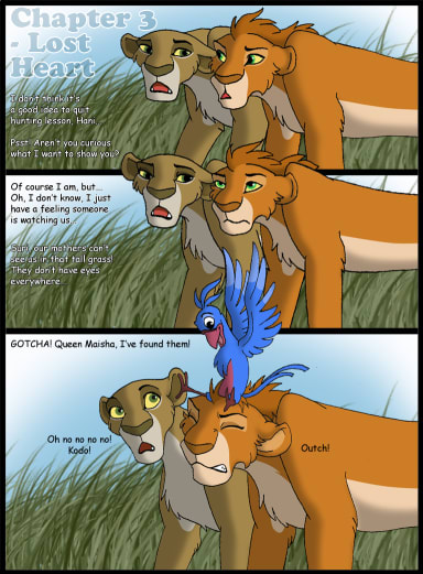 Episode-3: - 03- Lost Heart of The Lion King - Maisha's Story, a The Lion King fanfiction comic. 