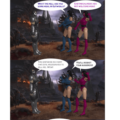 Episode-11: - Messed up Kombat part 10 Cold mind of Messed up Kombat, a Mortal Kombat fanfiction comic. 