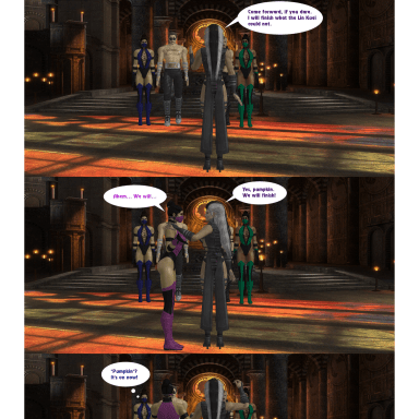 Episode-17: - Messed up Kombat part 16 Family reunion of Messed up Kombat, a Mortal Kombat fanfiction comic. 