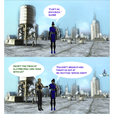 Episode-8: - Messed up Kombat part 7 You can't escape of Messed up Kombat, a Mortal Kombat fanfiction comic. 