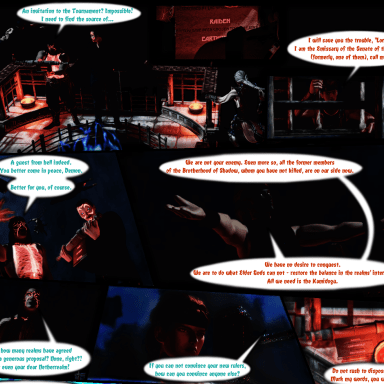 Episode-2: - Messed up Realms pt.1 Bringing order of Messed up Realms, a Mortal Kombat fanfiction comic. 