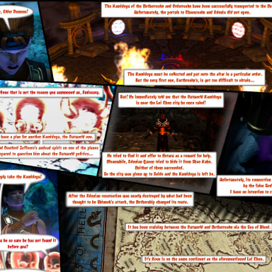 Episode-4: - Messed up Realms pt.3 Blood and soul of Messed up Realms, a Mortal Kombat fanfiction comic. 