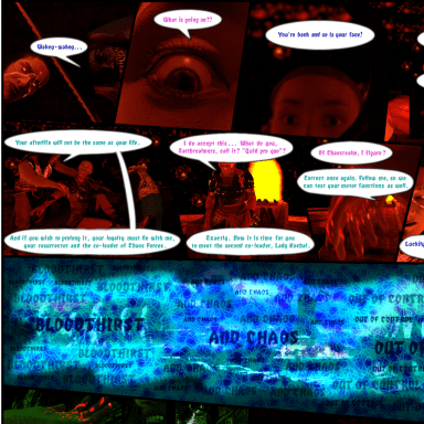 Episode-8: - Messed up Realms pt.7 Hide and seek of Messed up Realms, a Mortal Kombat fanfiction comic. 