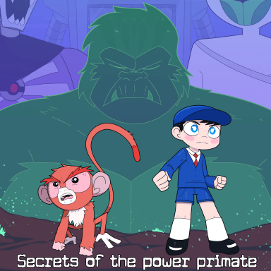 Episode-12: - Secrets of the Power Primate Page 25 to 28 of Srmthfg: DownFall, a Super Robot Monkey Team Hyper Force Go! fanfiction comic. The Exile explains Antauri the reason of things.