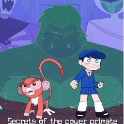 Episode-13: - Secrets of the Power Primate Page 29 to 32 of Srmthfg: DownFall, a Super Robot Monkey Team Hyper Force Go! fanfiction comic. We get a vision of the past as both Chiro and Mandarin are turned into their younger selves, and we finally see where half of Chiro came from.