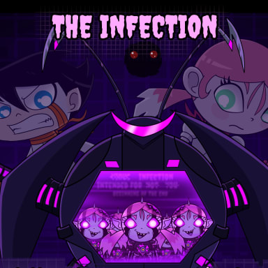 Episode-3: - The Infection part 01 of Srmthfg: DownFall, a Super Robot Monkey Team Hyper Force Go! fanfiction comic. Tv android reveals himself with a terrible plague is up to our heroes to find the cure