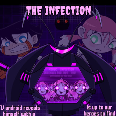 Episode-4: - The Infection part 2 of Srmthfg: DownFall, a Super Robot Monkey Team Hyper Force Go! fanfiction comic. The other half of the chapter.