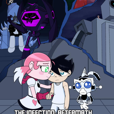 Episode-5: - The Infection: Aftermath of Srmthfg: DownFall, a Super Robot Monkey Team Hyper Force Go! fanfiction comic. The infection is over, and our heroes have to recover and think over what happened, and a certain someone finds something they were looking for after so many years...