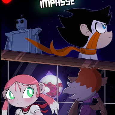 Episode-7: - The Impasse: Page 51 to 100 of Srmthfg: DownFall, a Super Robot Monkey Team Hyper Force Go! fanfiction comic. Thanks to the events of the previous battle both the forces of good and evil are exhausted bringing a small pause to the war, As jinmay's past catches up to her Chiro will now have to deal with the fact that he has lost his powers and with the war going he will have to prepare himself as a new player enters the game...