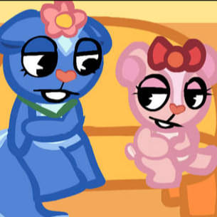 Episode-5: - Disco-bear through it of NO CONTROL, a Happy Tree Friends fanfiction comic. 