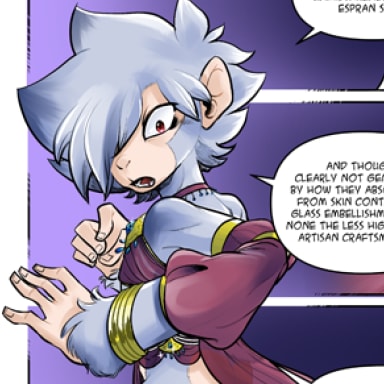 Episode-1: - Espran SIlk of "Espran Silk" [An Ape Escape Fancomic], a Ape Escape fanfiction comic. Lord Specter is given a gift by Spike that hints at an unfortunate past.