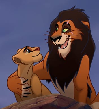 Episode-2: of The Shadow of the Father, a The Lion King fanfiction comic. Scar wasn't always bad. As a child, he showed nobility and earned this proud nickname, like a title...