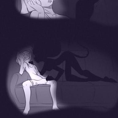 Episode-1: of Wild Life, a Hazbin Hotel fanfiction comic. iris tries to kill her brother