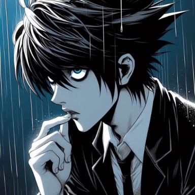 Episode-6: - EP 2.3 L lawliet is Back of The 10 Death Note Users, a Death Note fanfiction comic. Dive into the world of Death Note once more with 'The 10 Death Note Users' fancomic! Follow Light Yagami as he returns to face new adversaries wielding the power of the Death Note. Can he outwit these wielders of fate, or is humanity doomed to darkness once again? Want to get ahead? I’ve already published 6 episodes with over 15 parts on my Patreon! Check it out and stay updated on Instagram: @salgr_art