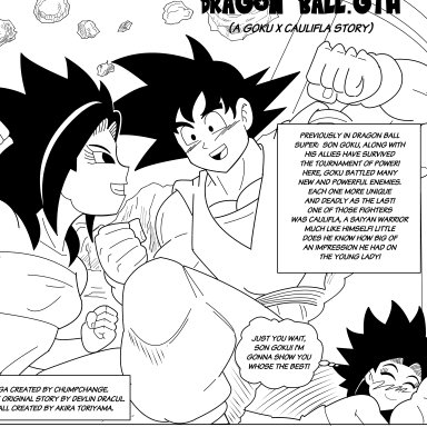 Episode-1: - Chapter 1-Remastered! of DragonBall GTH (a Goku x Caulifla story), a Dragon Ball Z fanfiction comic. Dragonball GTH begins here! Chapters 1-4 are being presented to you in their updated, remastered format. The manga will revert to the original artwork beginning with Chapter 5.