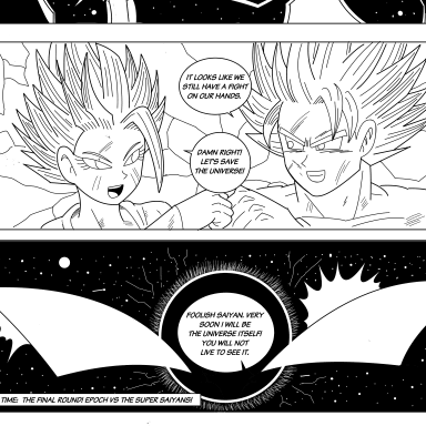 Episode-26: - Ch.26 of DragonBall GTH (a Goku x Caulifla story), a Dragon Ball Z fanfiction comic. Epoch’s origin is finally revealed! How will Goku and Caulifla defeat a foe who can overpower Zeno?!