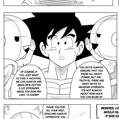 Episode-6: - Zenos explain it all! of Dragonball GTH Season 2, a Dragon Ball Z fanfiction comic. ZENO EXPLAINS IT ALL! This chapter marks the beginning of a brand new storyline! New allies, new foes, an entire new world to discover! let's go!