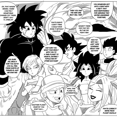 Episode-7: of Dragonball GTH Season 2, a Dragon Ball Z fanfiction comic. The journey to Planet Sadala starts to-no? oh. Plus, the U6 crew meet Broly!