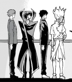 Episode-25: of The Anime Geniuses Meet, a Bleach, Death Note, Naruto, Classroom of the Elite, Dr. Stone, Tomodachi Game and Code Geass fanfiction comic. 