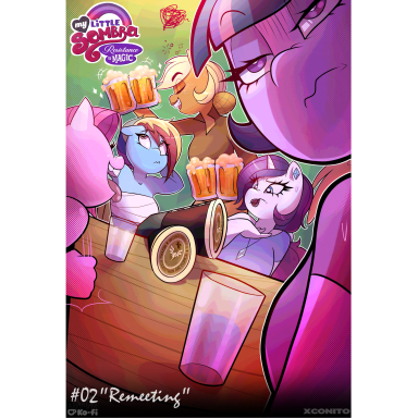 Episode-3: - #02 "Remeeting" of My Little Sombra, a My Little Pony fanfiction comic. My Little Sombra chapter #02