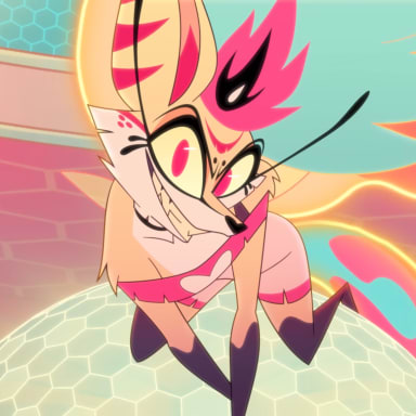 Episode-2: - Helluva First Impressionist of Gluttonous Hearts: A Queen Bee AU Story, a Helluva Boss fanfiction comic. Loona witnesses the Queen of Gluttony herself at her best.