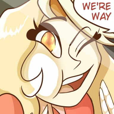 Episode-1: - The train is leaving for Hogwarts! of HazWarts, a Hazbin Hotel, Harry Potter and Helluva Boss fanfiction comic. 