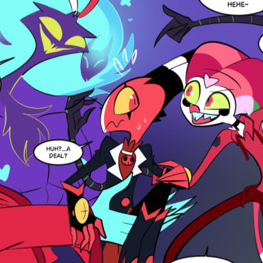 Episode-13: - sorry...? of Hidden Feeling, a Helluva Boss fanfiction comic. 