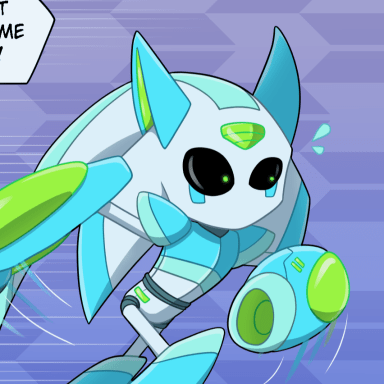 Episode-4: - Nemesis of Des & Neo: Future Disaster, a Sonic the Hedgehog fanfiction comic. Catch that Robot!