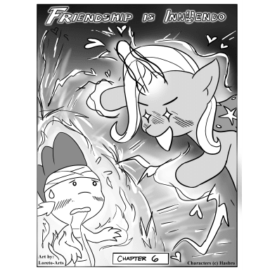 Episode-6: - Vol 1: Chapter 6 of Friendship is Innuendo (MLP), a My Little Pony fanfiction comic. Warning! Challenger Approaching!