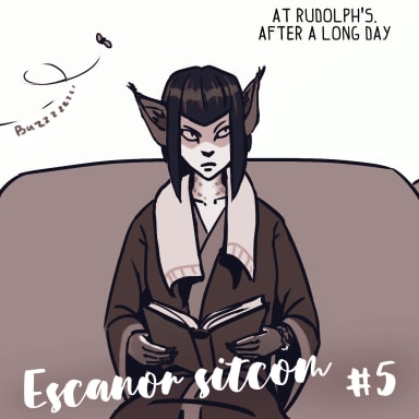 Episode-5: - Escanor Sitcom #5 of Escanor sitcom, a W.I.T.C.H. fanfiction comic. Orube has cat ears in my AU