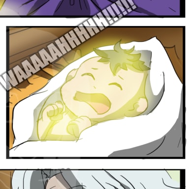 Episode-1: - Wally Dreyar Origins of One Piece x Fairy Tail: Wally Dreyar Origins, a Fairy Tail and One Piece fanfiction comic. In a world teetering on the brink of chaos, Zeref, a powerful and enigmatic figure, finds himself entangled in a web of political intrigue and desperation. When Wally Dreyar's parents, researchers of Ethernano, are forced to flee from those who seek to exploit their discoveries, they face an unimaginable crisis: the birth of their sickly child.

As they navigate perilous circumstances, the father grapples with a heart-wrenching decision to use an experimental serum that could either save or doom his newborn. Just when hope seems lost, August, a mysterious ally, intervenes, altering the serum and infusing it with magic that could change everything.